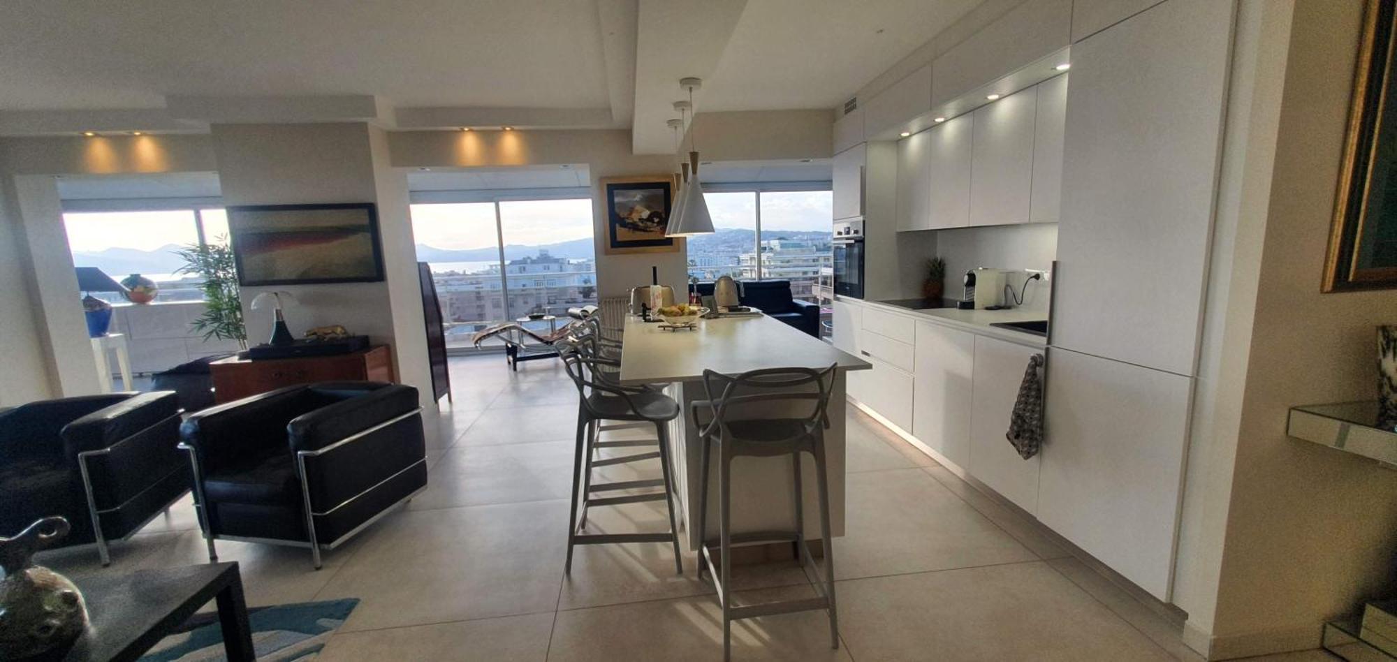 Villa Sur Le Toit - Vue Mer Exceptionnelle Cannes Luaran gambar