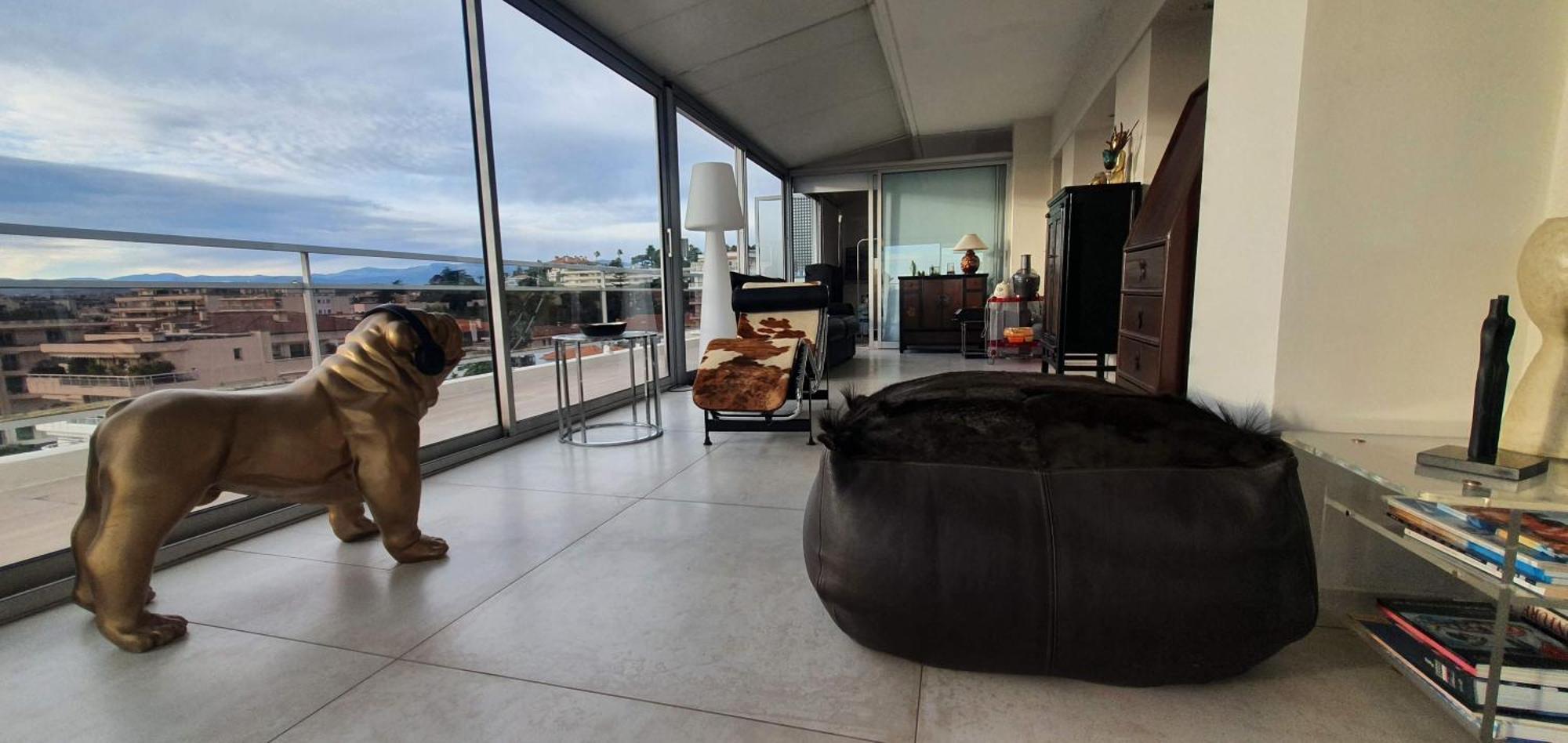 Villa Sur Le Toit - Vue Mer Exceptionnelle Cannes Luaran gambar