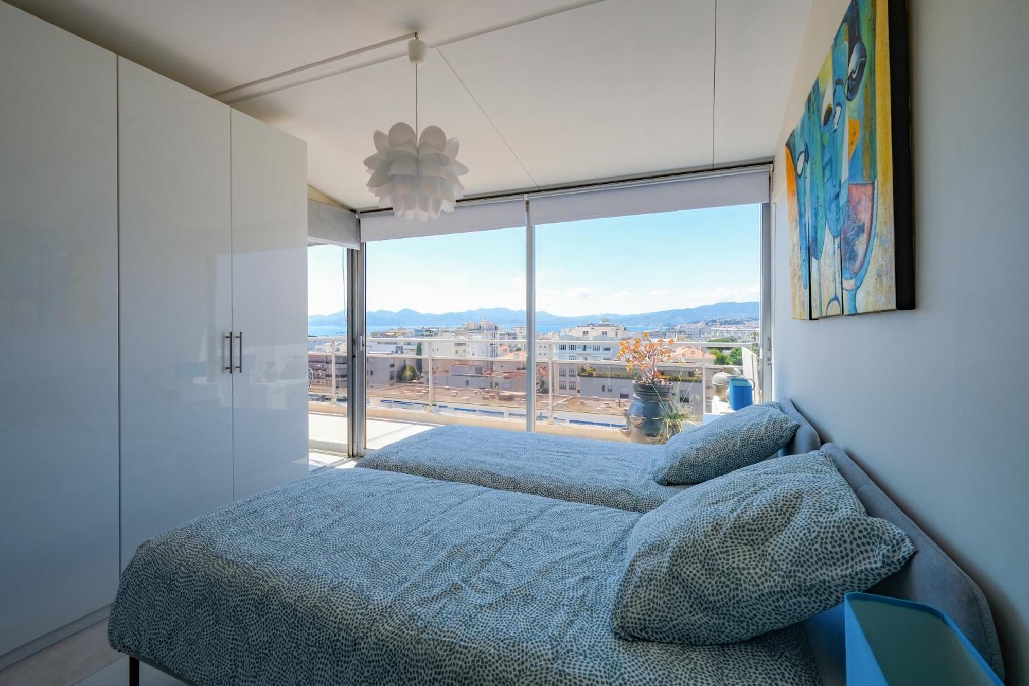 Villa Sur Le Toit - Vue Mer Exceptionnelle Cannes Luaran gambar