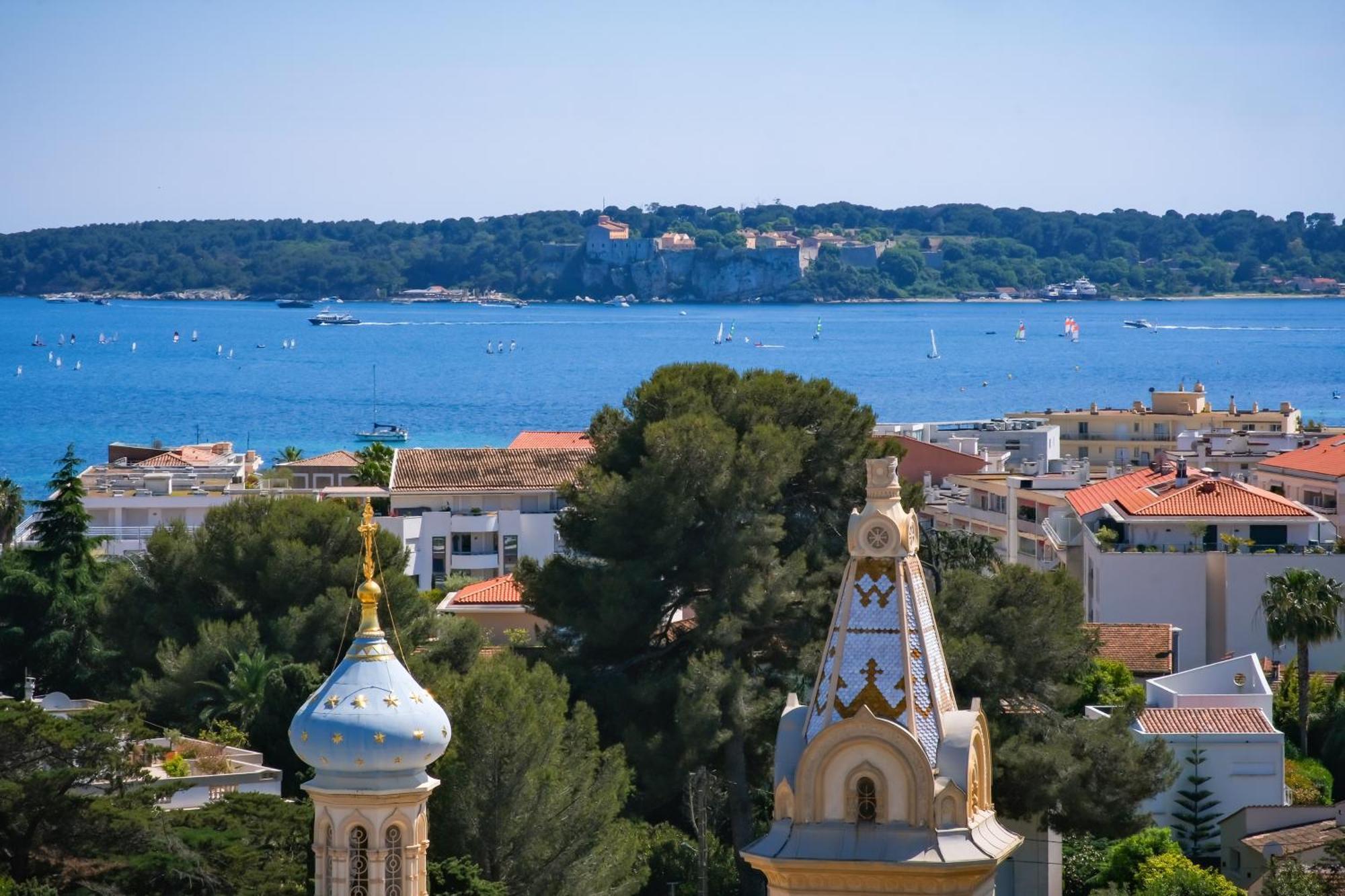 Villa Sur Le Toit - Vue Mer Exceptionnelle Cannes Luaran gambar
